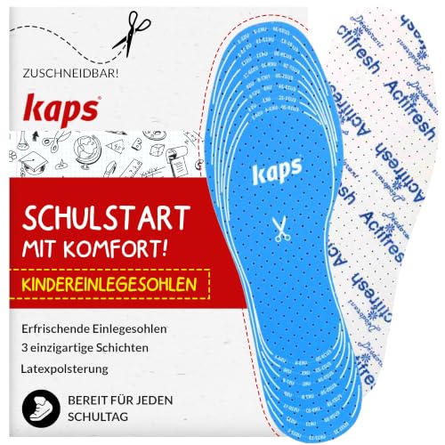 kaps-actifresh-kinder-einlegesohle-zuschneidbare-latexschaum-sohle-eu-19-35 image 7