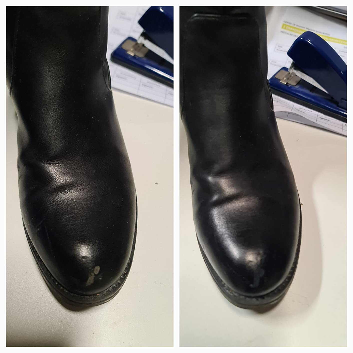 Schuhe sehen wieder wie neu aus