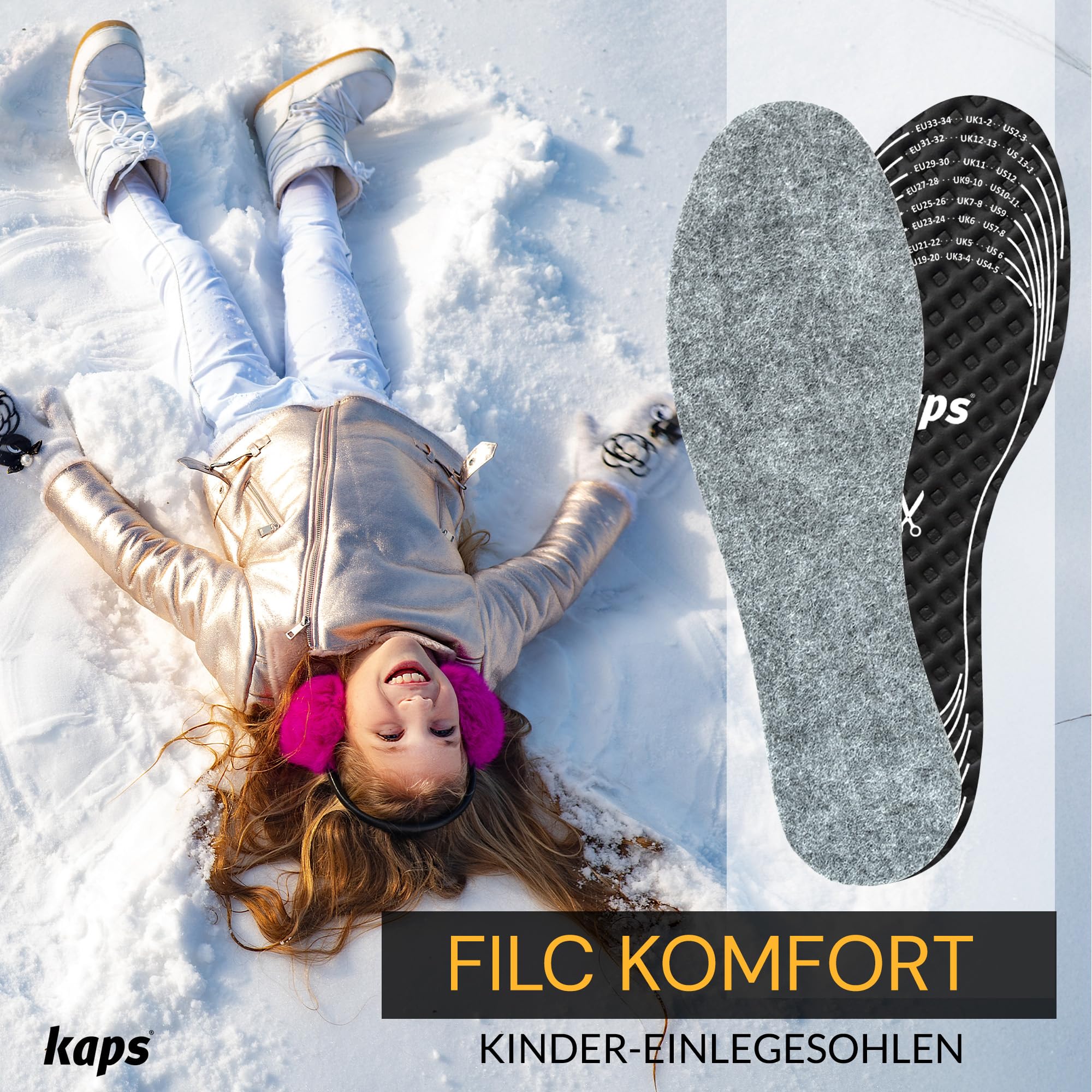 kaps-farmer-kids-winter-einlegesohlen-filz-zum-zuschneiden-bis-gr-35 image 2