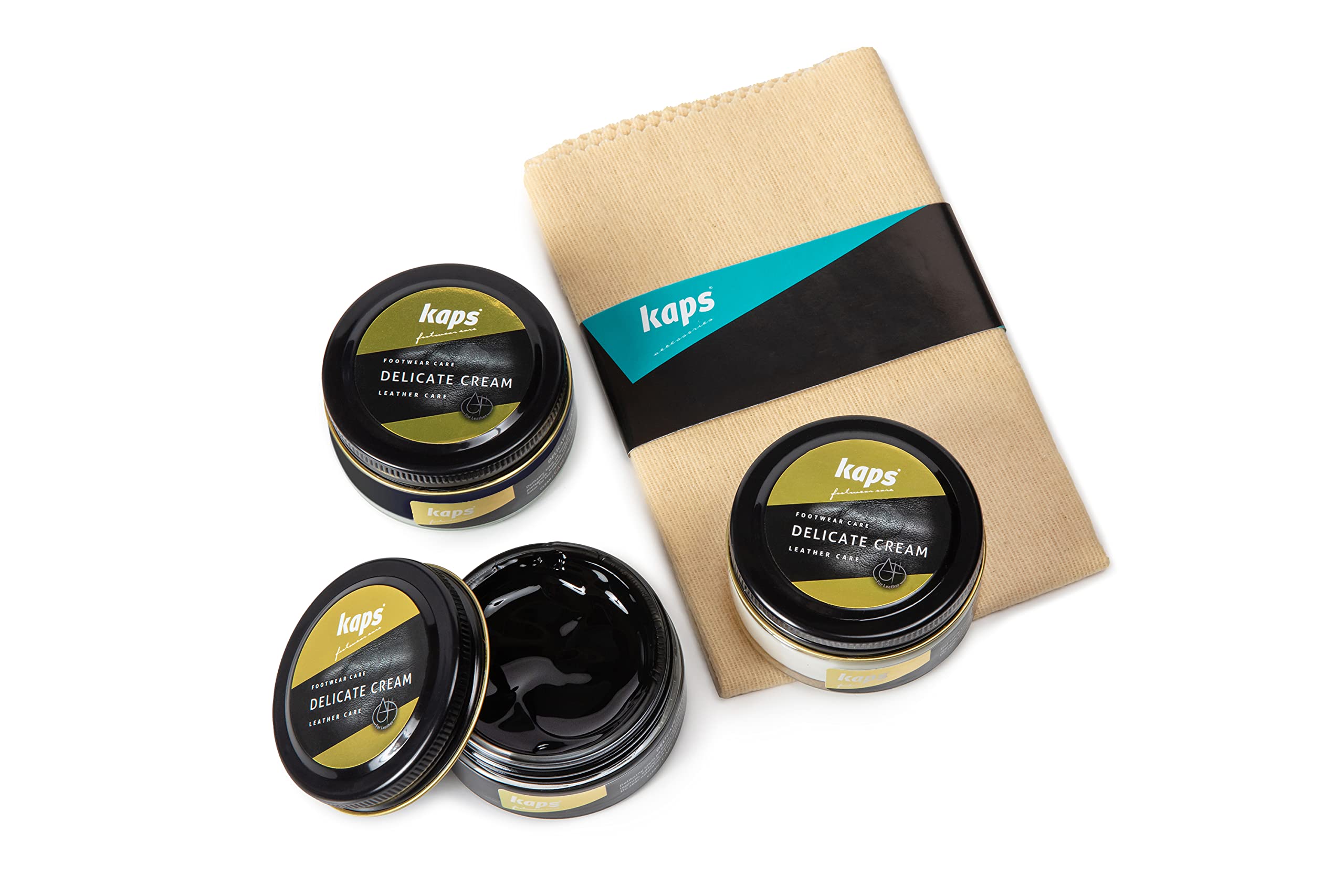 kaps-schuhcreme-set-3x-50-ml-mit-baumwolltuch-f-r-glattleder-kunstleder image 7