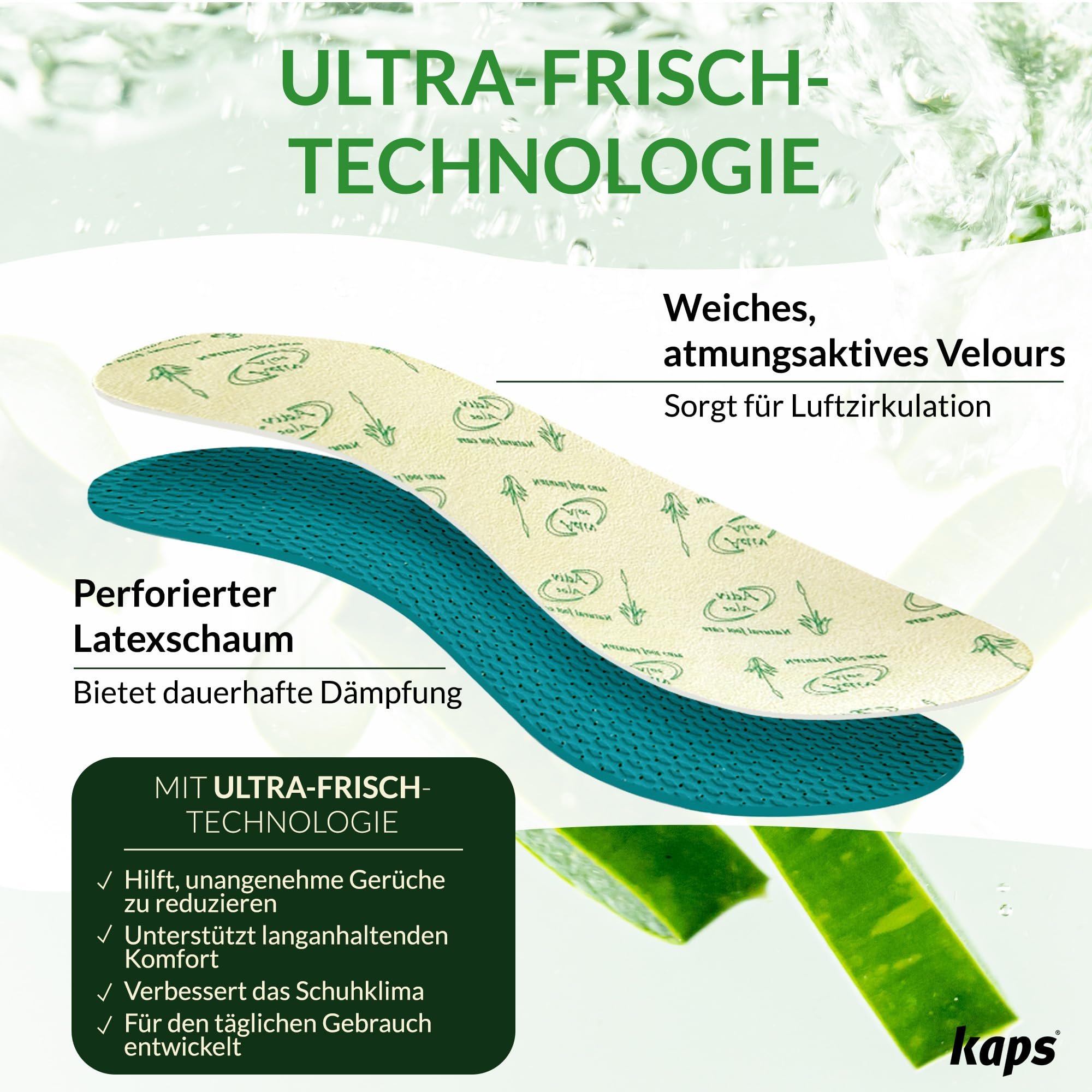 kaps-aloe-vera-einlegesohlen-6-paar-zuschneidbar-gr-36-46 image 3