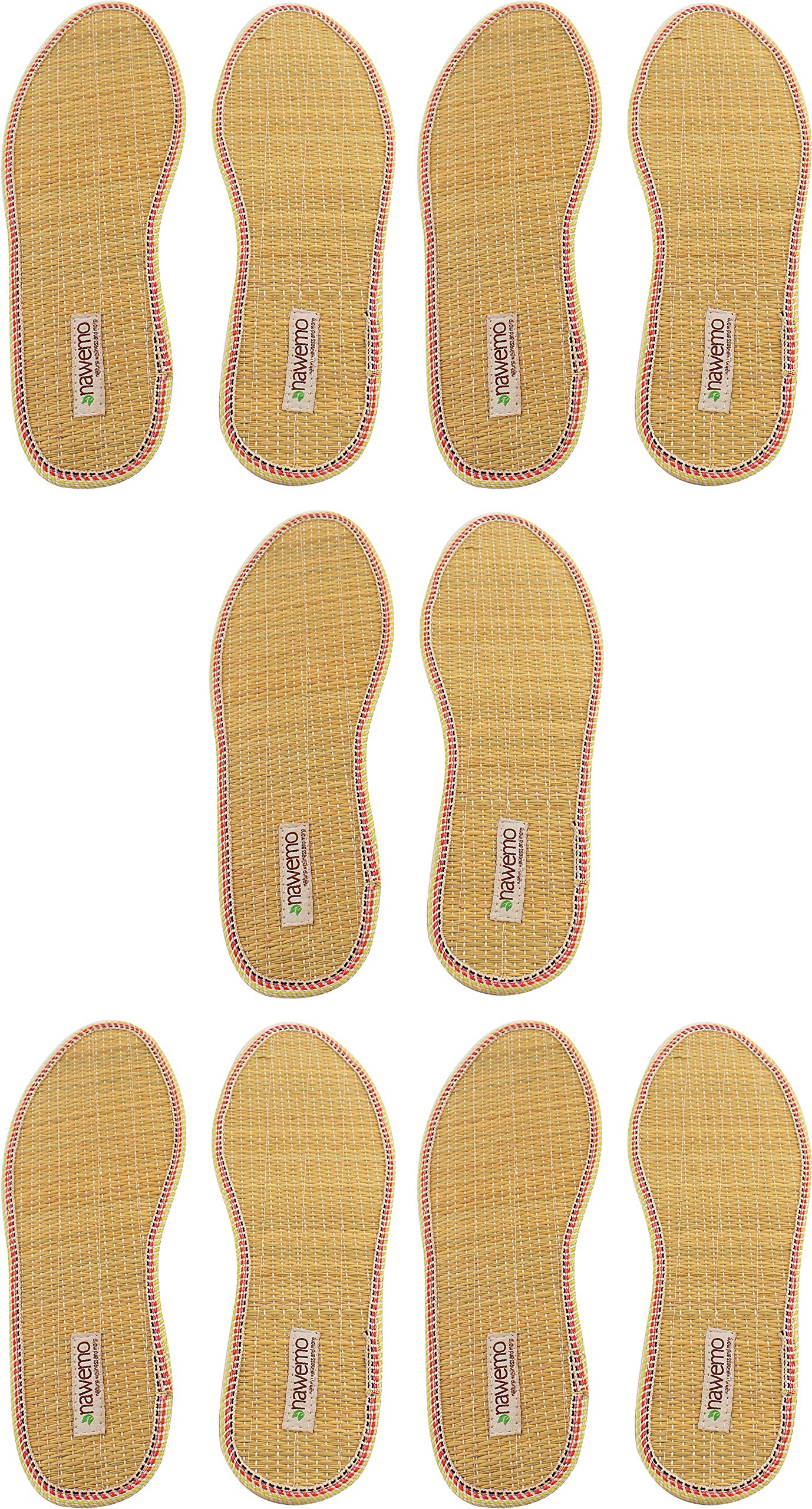 nawemo-zimtsohlen-binse-5er-pack-gr-38-eu-gegen-fu-geruch image 1
