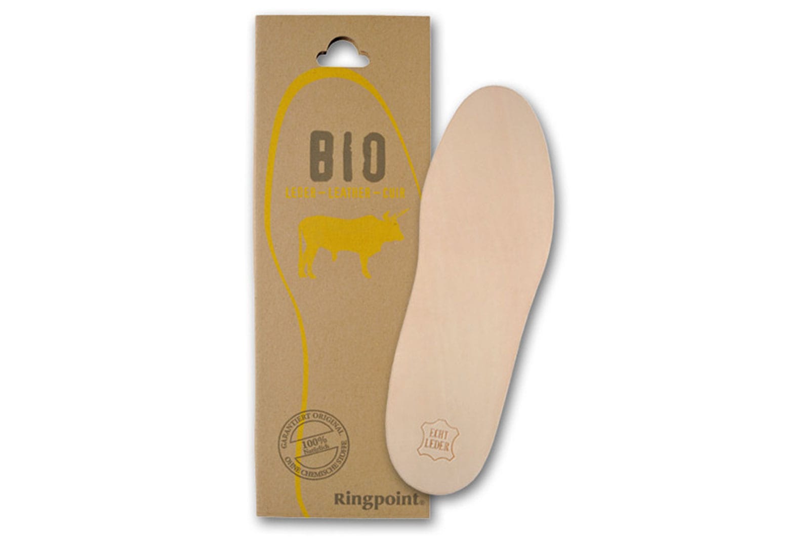 ringelspitz-bioline-rindsleder-einlegesohle-naturleder image 2