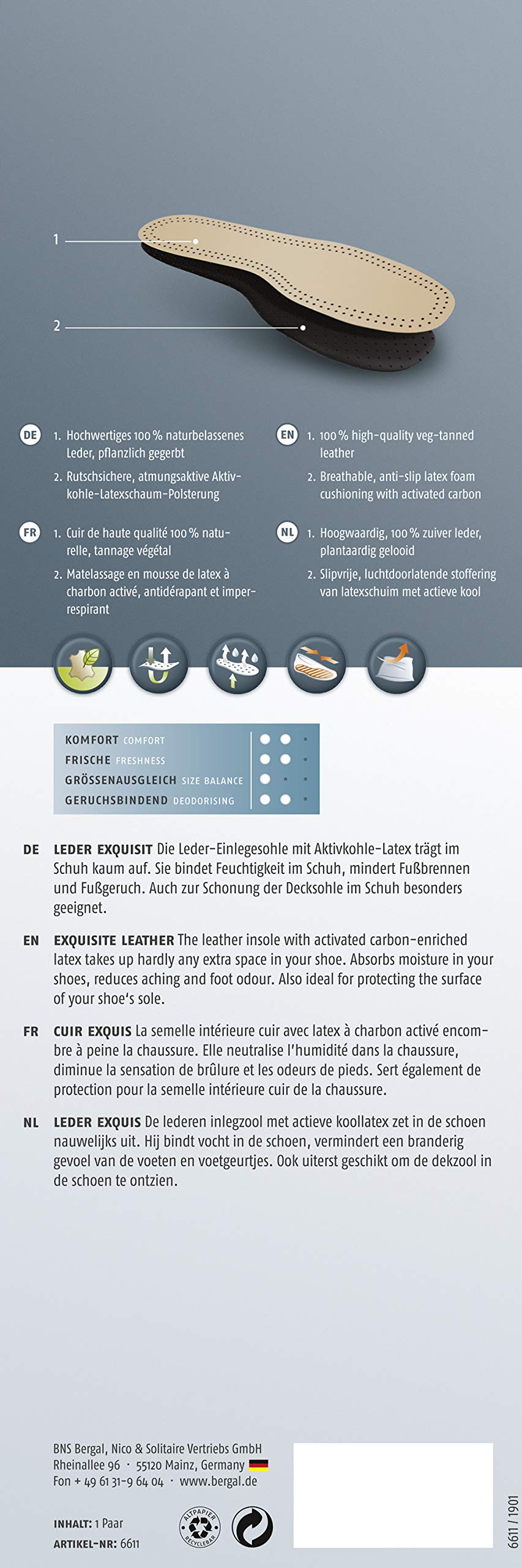 bergal-leder-exquisit-einlegesohle-breite-form-mit-aktivkohle-gr-e-36-48 image 6