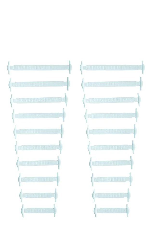 kaps-silikon-schn-rsenkel-schleifenlos-20er-set-f-r-kinder-und-erwachsene image 1