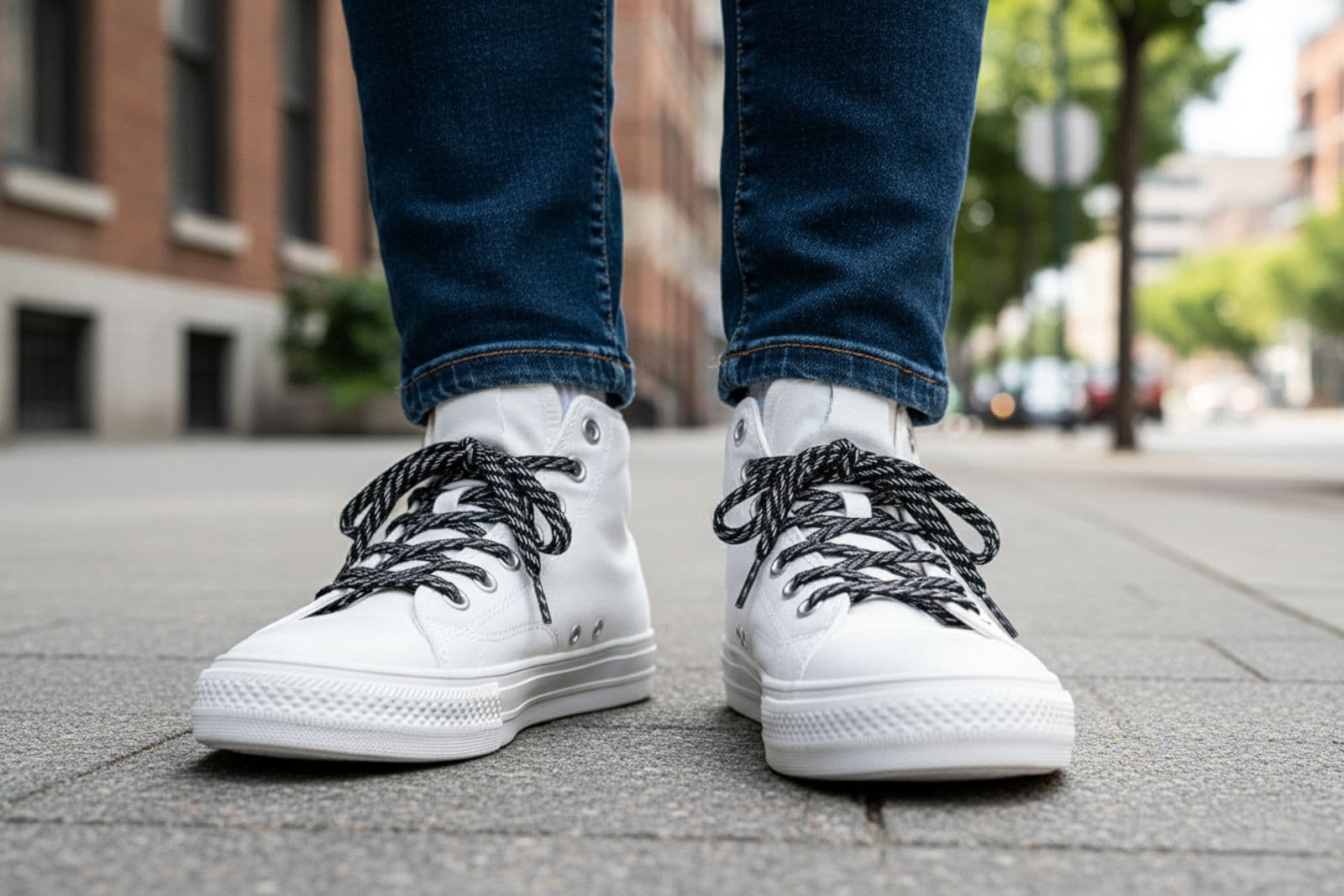 ringelspitz-reflektierende-schn-rsenkel-flach-f-r-sneaker-outdoor image 7