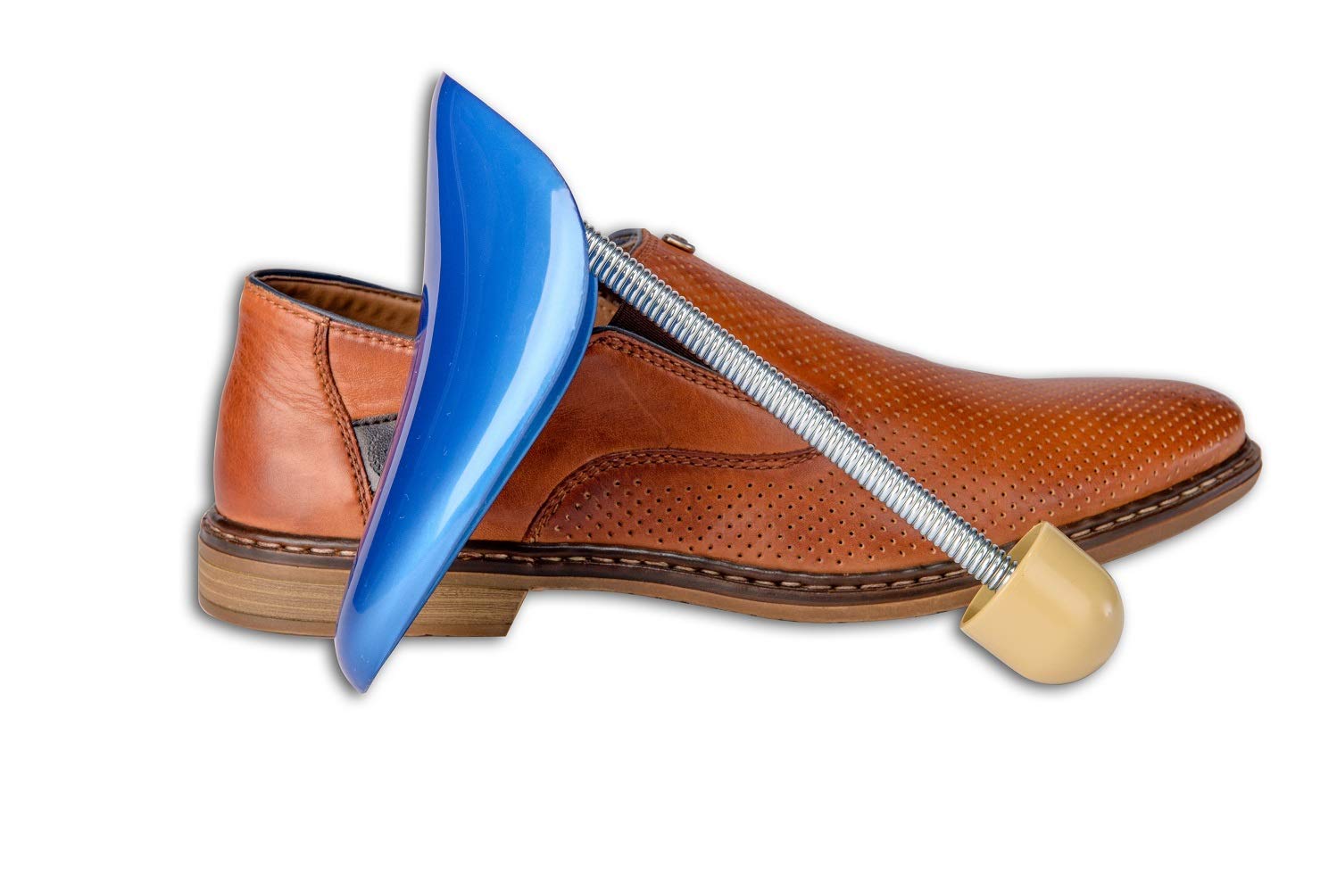 kaps-paris-schuhspanner-aus-kunststoff-mit-spiralfeder-faltbar-universal image 4
