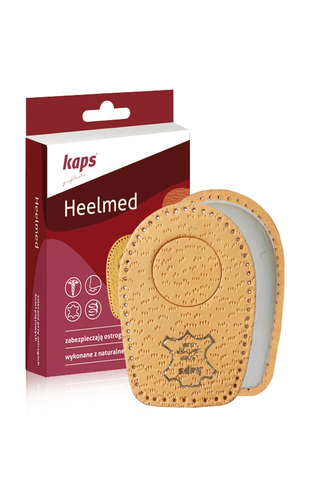 kaps-heelmed-fersensporn-einlagen-fersenpolster-aus-leder-mit-loch image 1