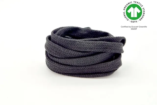 ringelspitz-gots-bio-baumwoll-flachsenkel-f-r-sneaker-130-cm image 1