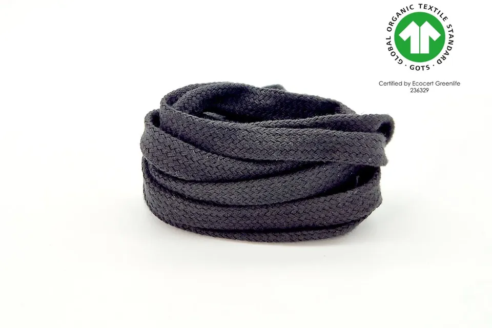 ringelspitz-gots-bio-baumwoll-flachsenkel-f-r-sneaker-130-cm image 1