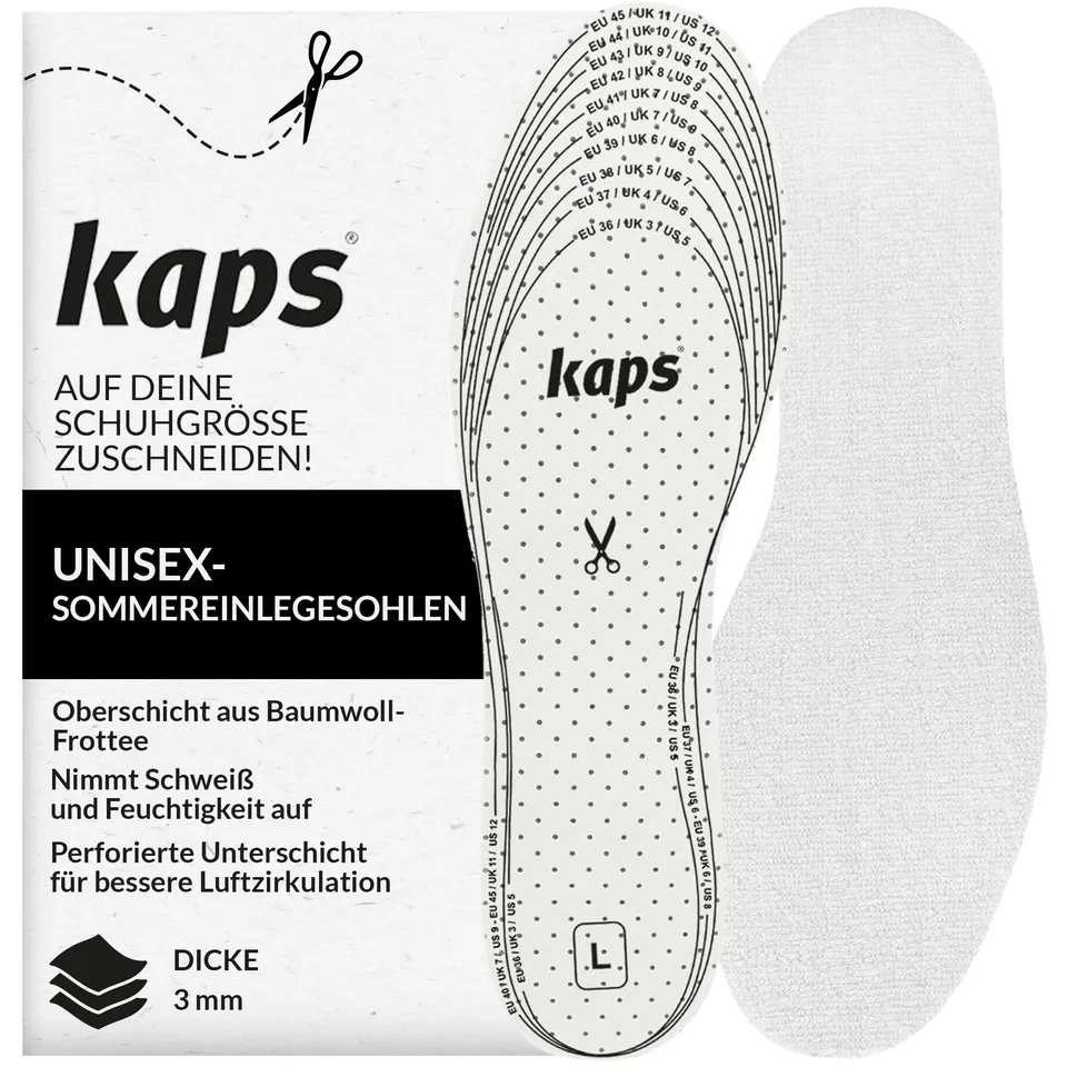 kaps-frottee-einlegesohlen-damen-und-herren-zum-zuschneiden-bis-eu-46-30-cm-d-nn image 1