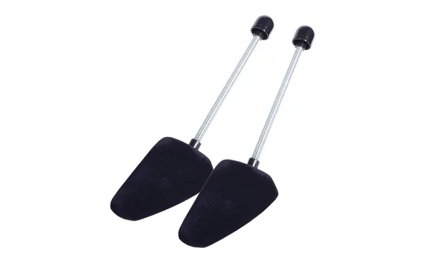 kaps-schuhspanner-mit-spiralfeder-aus-samt-velour-schaumstoff-karree-form-f-r-ba image 1