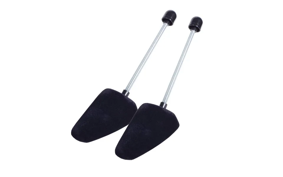 kaps-schuhspanner-mit-spiralfeder-aus-samt-velour-schaumstoff-karree-form-f-r-ba image 1