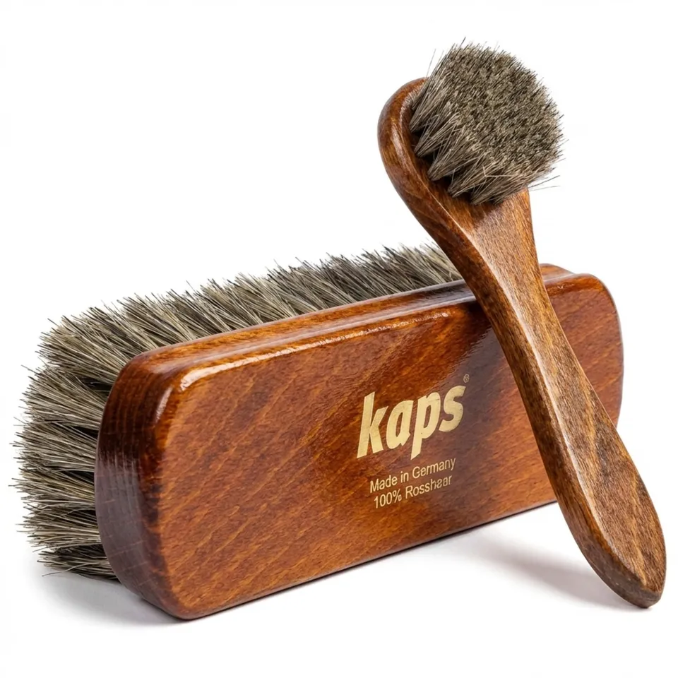 kaps-rosshaar-schuhb-rsten-set-2-teilig-made-in-germany image 1