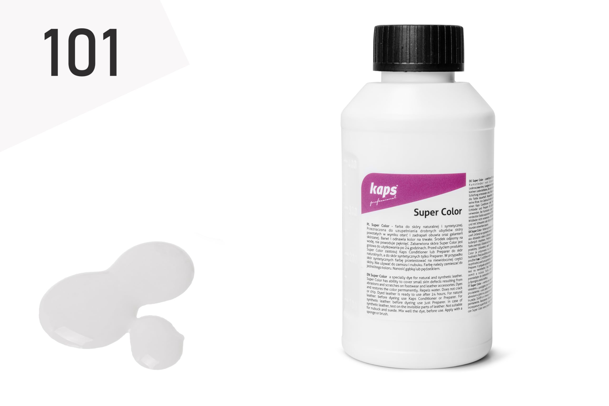 kaps-super-color-lederfarbe-500-ml-wei-101 image 2