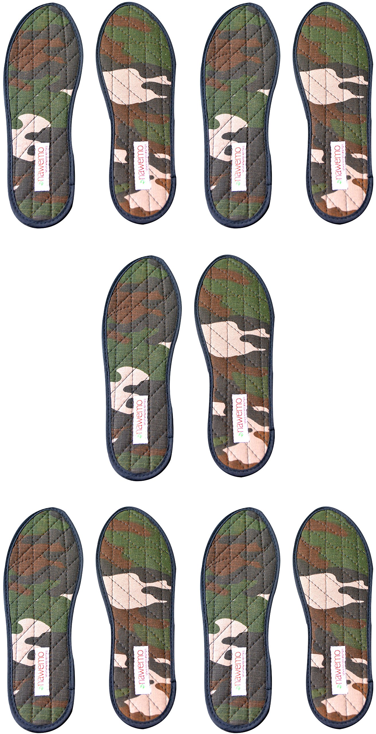 nawemo-zimtsohlen-camouflage-5er-pack-gr-e-46 image 1