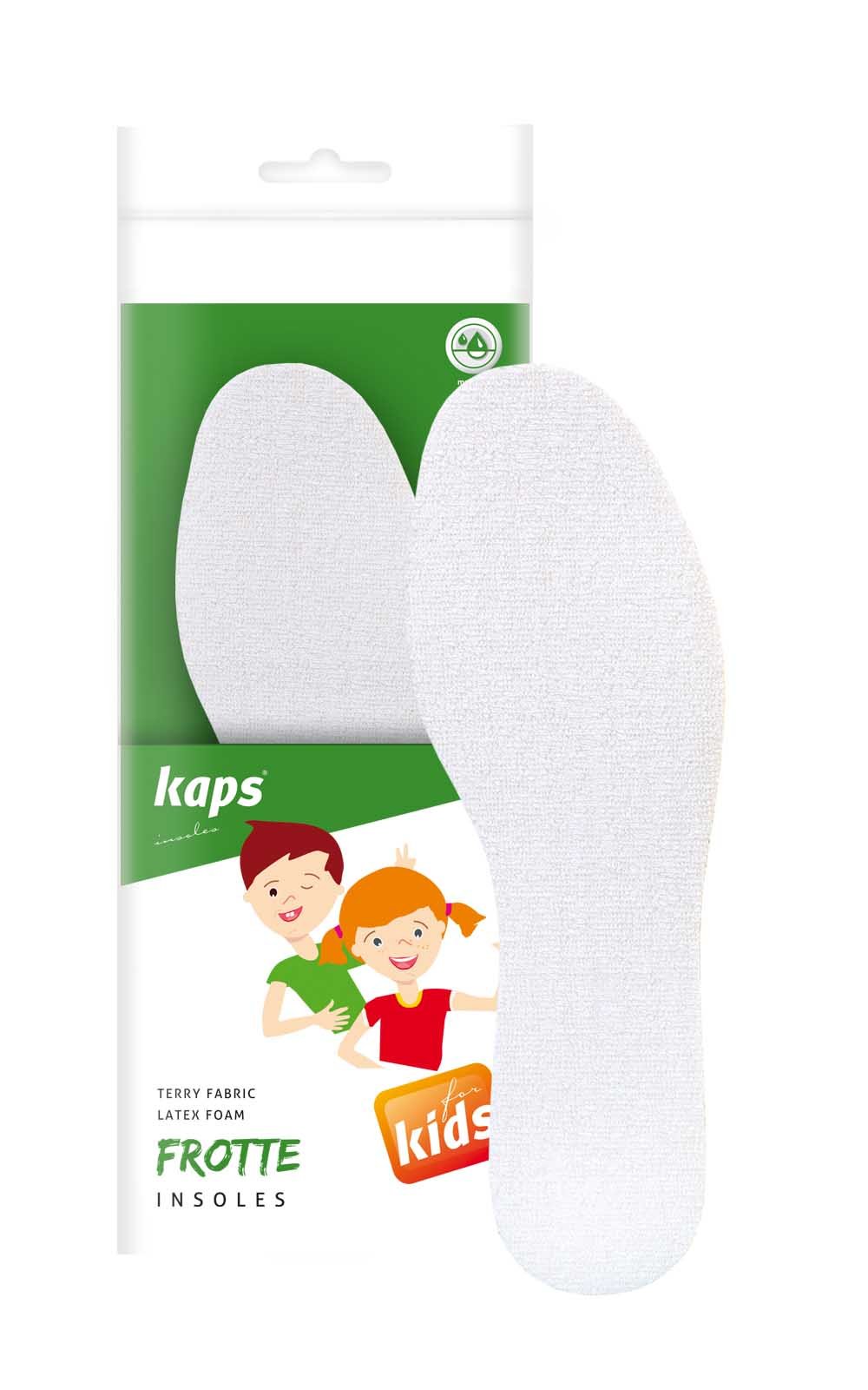 kaps-frotte-kinder-einlegesohlen-zuschneidbar-gr-19-34 image 2