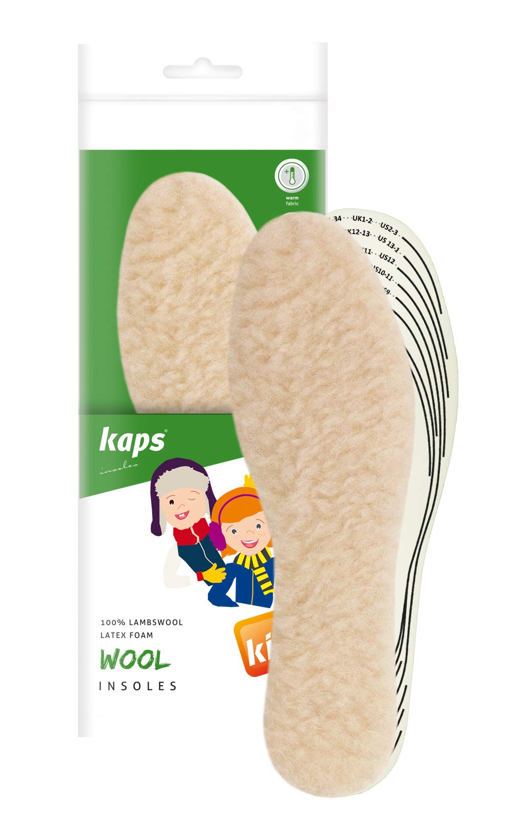 kaps-wool-for-kids-einlegesohlen-aus-nat-rlicher-wolle-thermo-wolleinlagen-zusch image 5