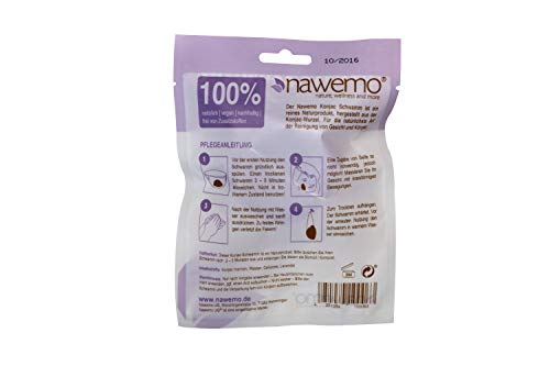 nawemo-konjac-schwamm-lavendel-f-r-gesicht-entz-ndeter-haut image 8