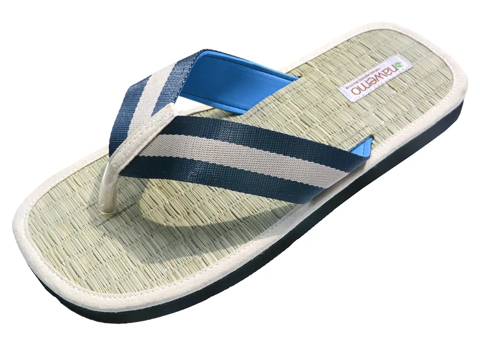 nawemo-zimtlatschen-blue-white-hausschuhe-mit-zimtsohle image 1