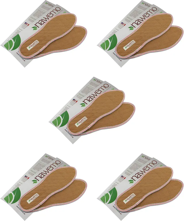nawemo-zimtsohlen-einlegesohlen-5er-pack-gr-44 image 1