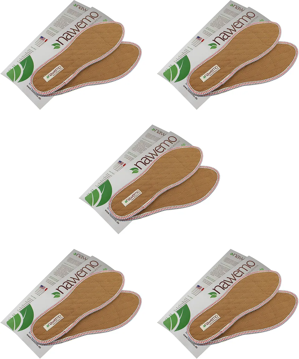 nawemo-zimtsohlen-einlegesohlen-5er-pack-gr-44 image 1