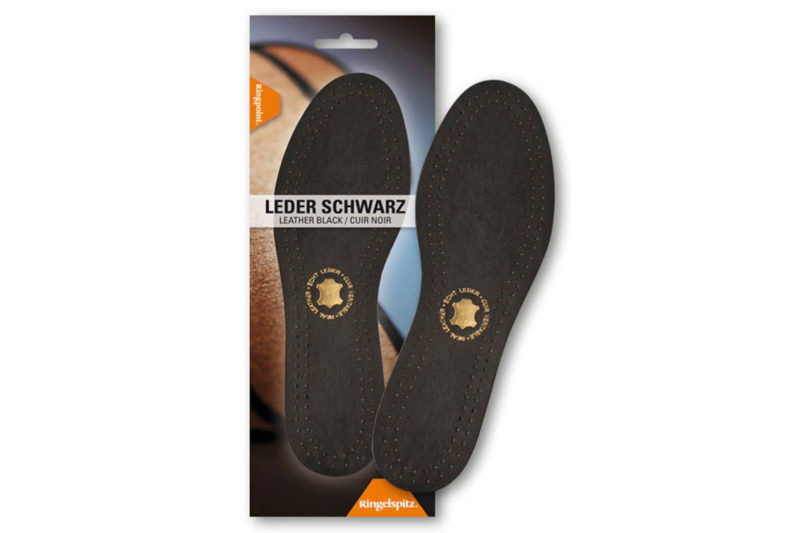 ringelspitz-schwarze-einlegesohle-rund-aus-leder-pflanzlich-gegerbt image 2