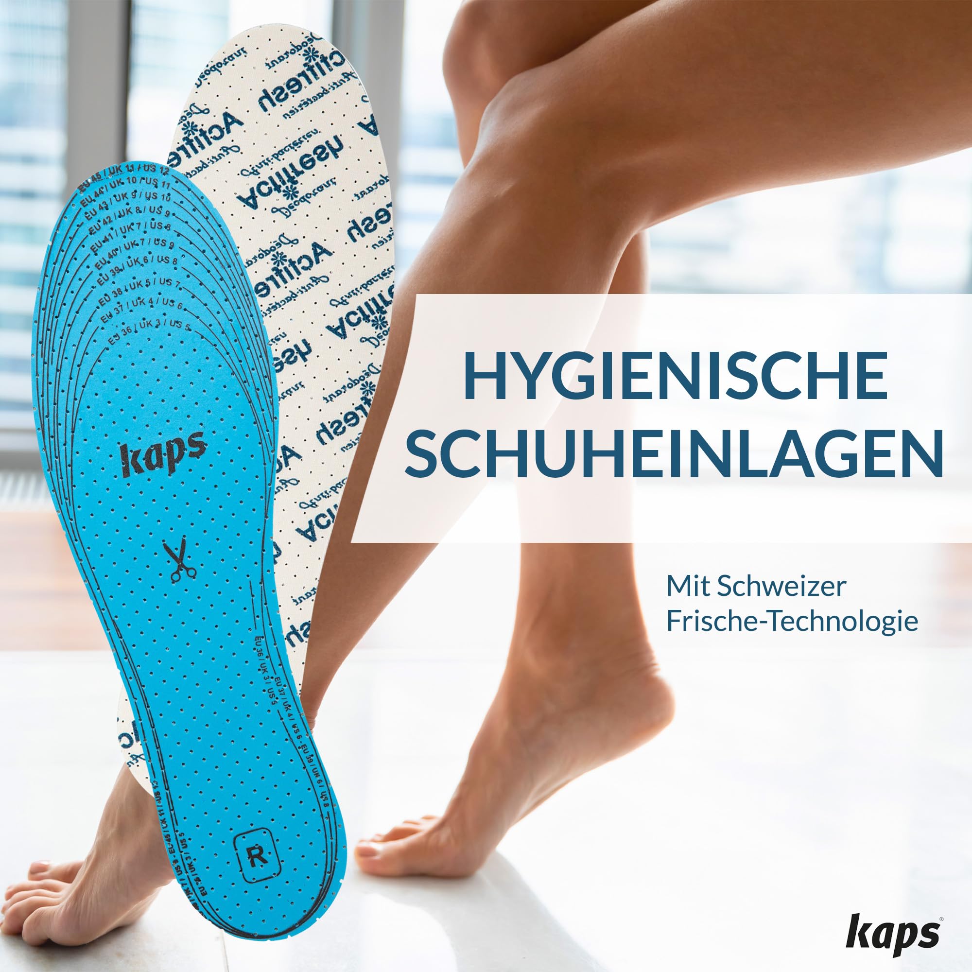kaps-actifresh-einlegesohlen-zum-zuschneiden-6-paar image 2