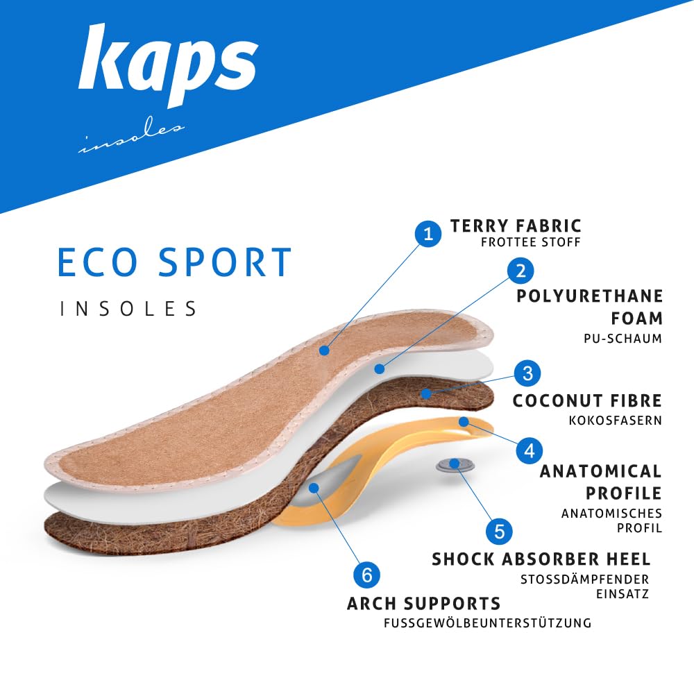 kaps-eco-sport-einlegesohle-sporteinlagen-f-r-sport-und-freizeitschuhe-f-r-damen image 2