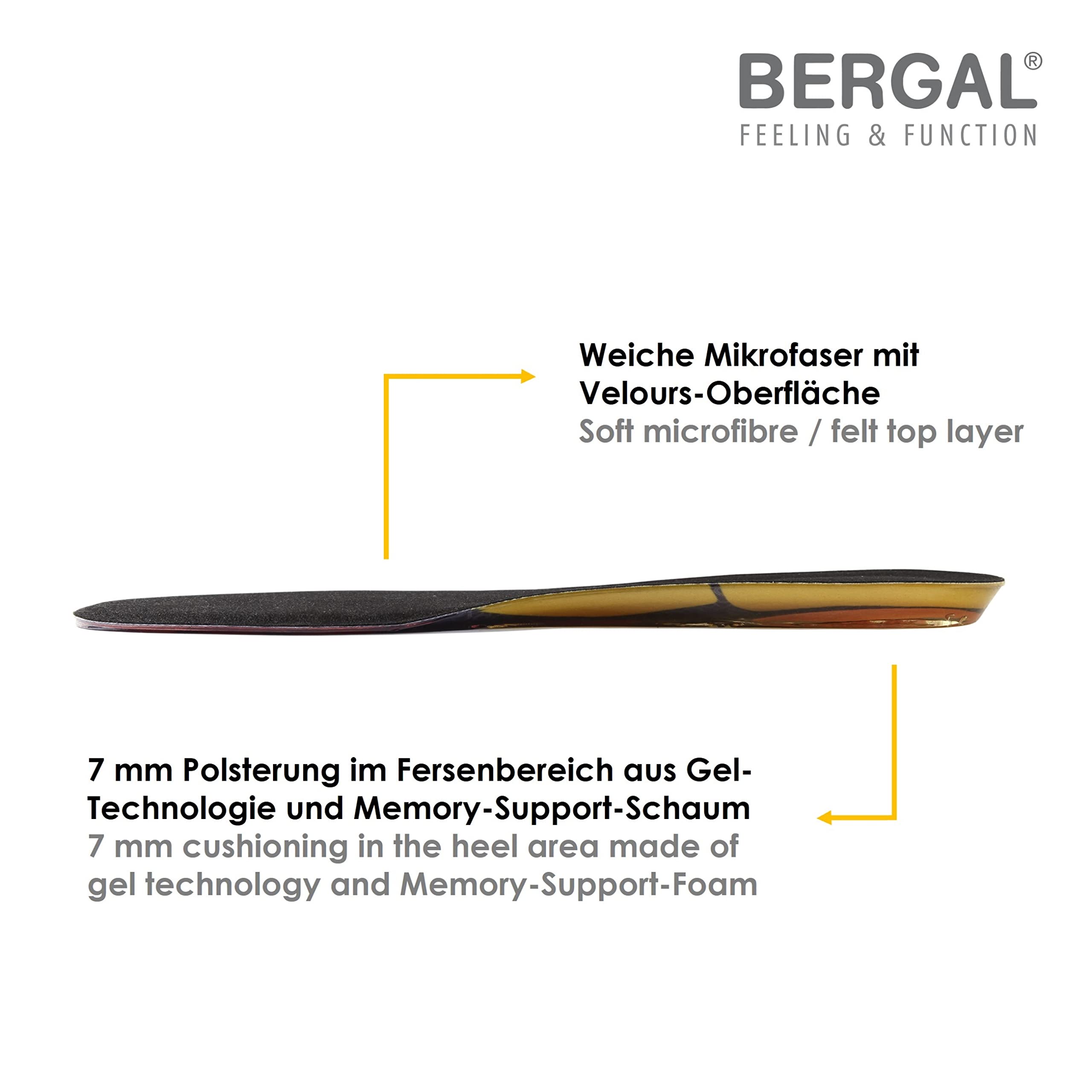 bergal-gel-memory-einlegesohlen-sanfte-polsterung-f-r-freizeit-business-und-spor image 2