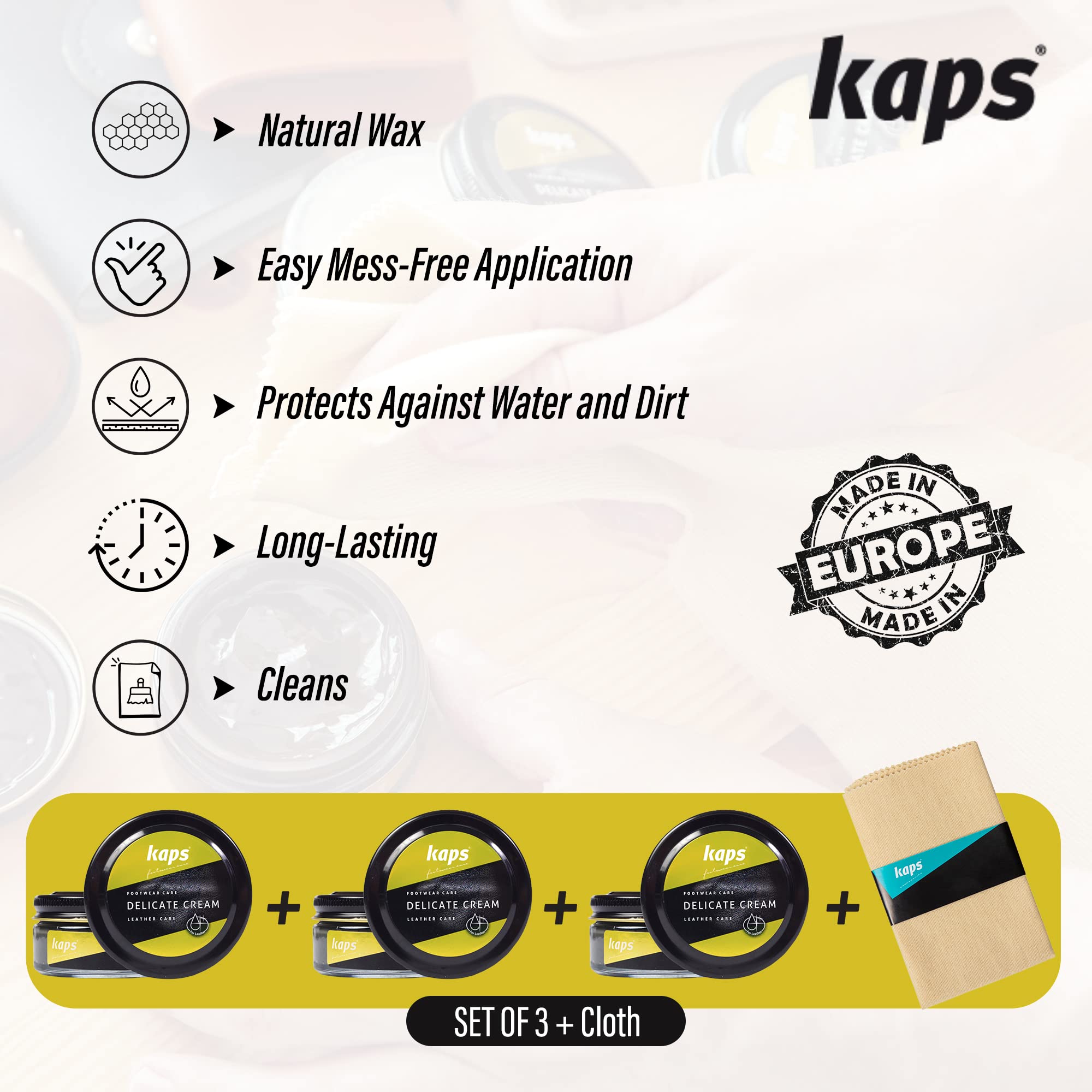 kaps-schuhcreme-set-3x-50-ml-mit-baumwolltuch-f-r-glattleder-kunstleder image 3