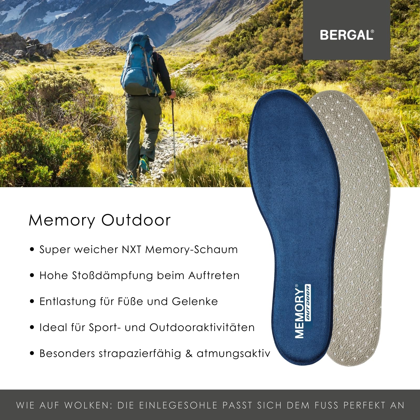 bergal-shoeboy-s-memory-outdoor-einlegesohlen-2-paar-memory-foam-sohlen-gr-43-f- image 2