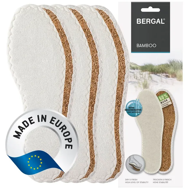 bergal-bamboo-barfu-sohlen-frottee-3-paar-gr-42 image 1
