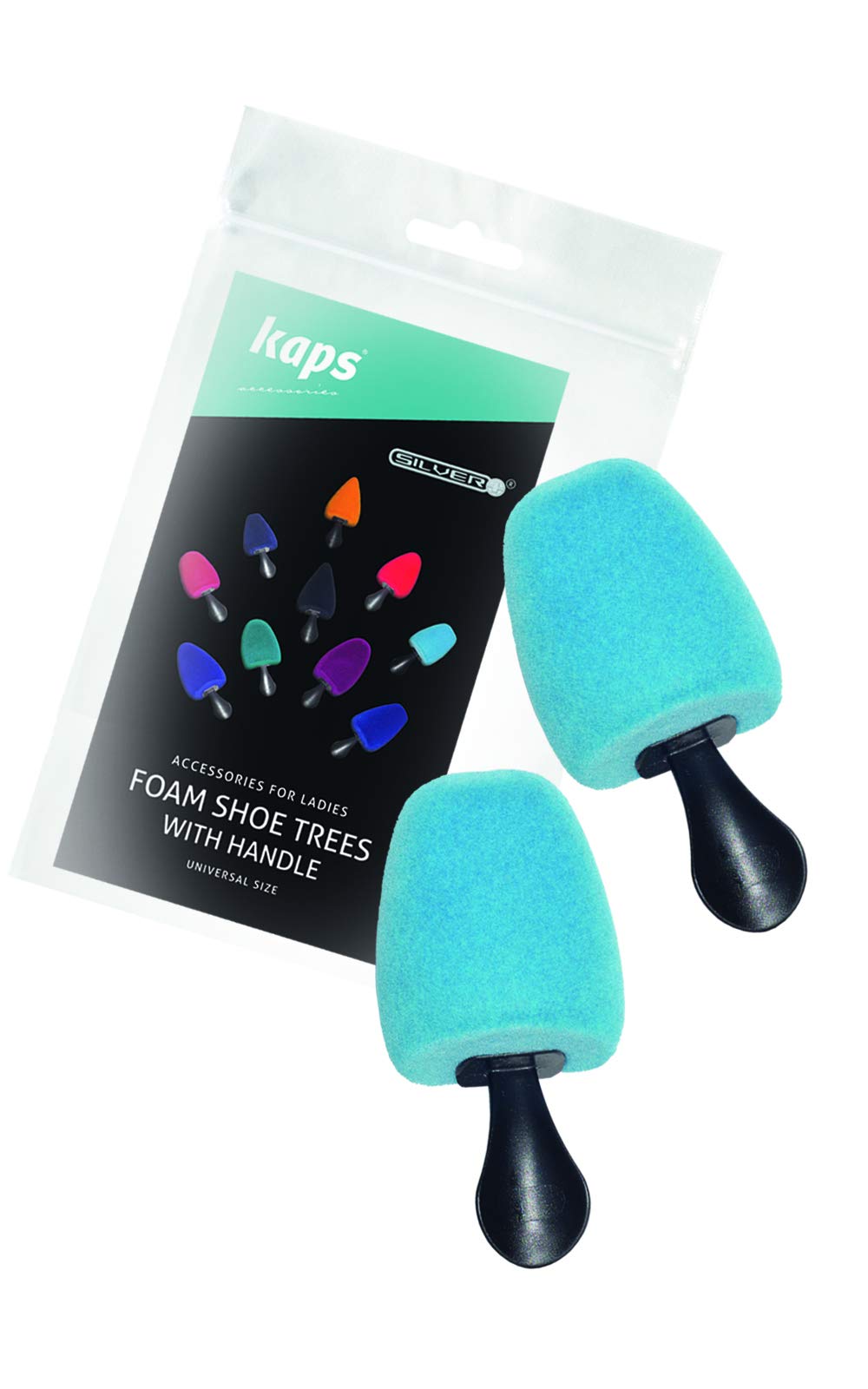 kaps-schaumstoff-schuhspanner-karree-mit-griff-und-veloursbezug image 2