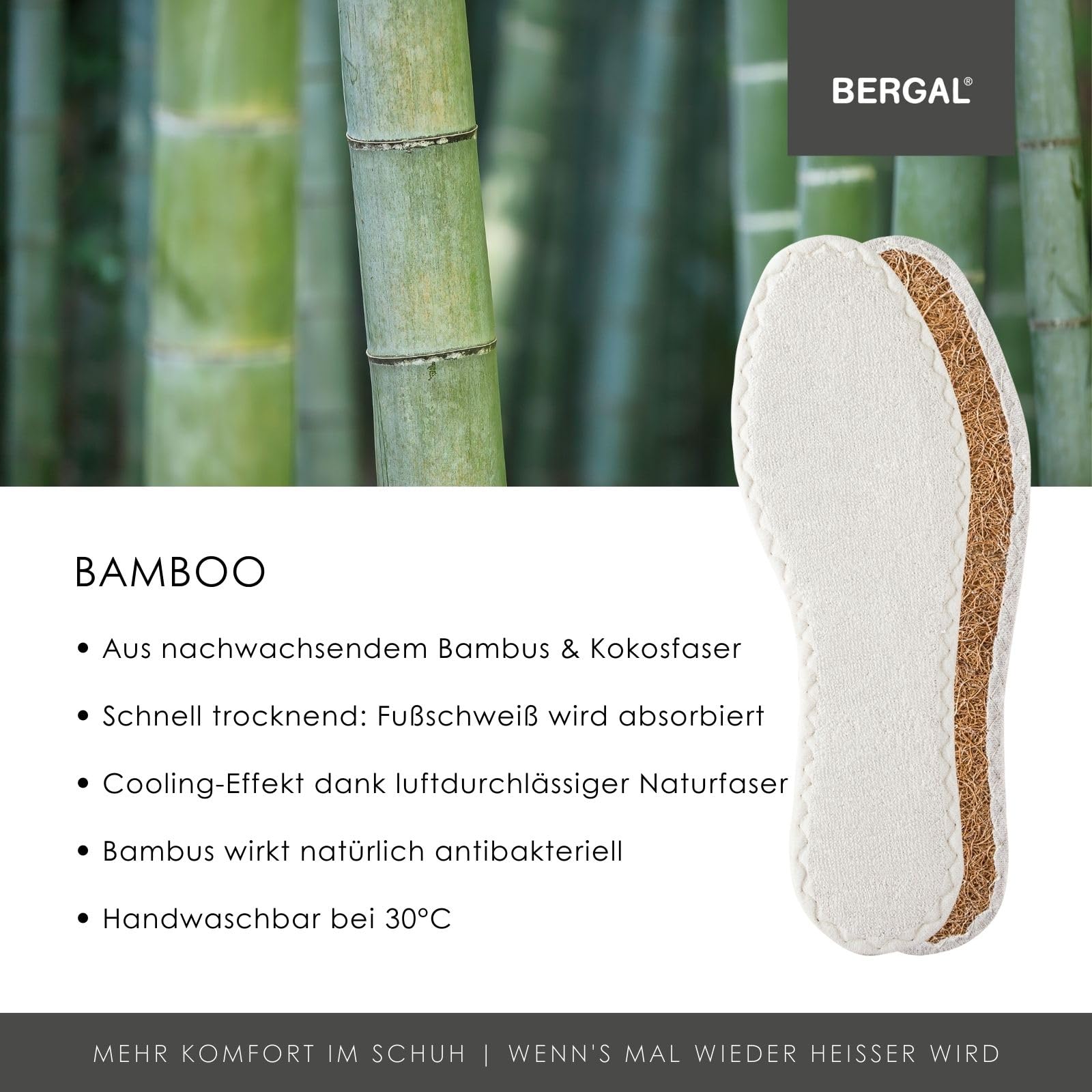 bergal-bamboo-barfu-sohlen-frottee-3-paar-gr-42 image 2