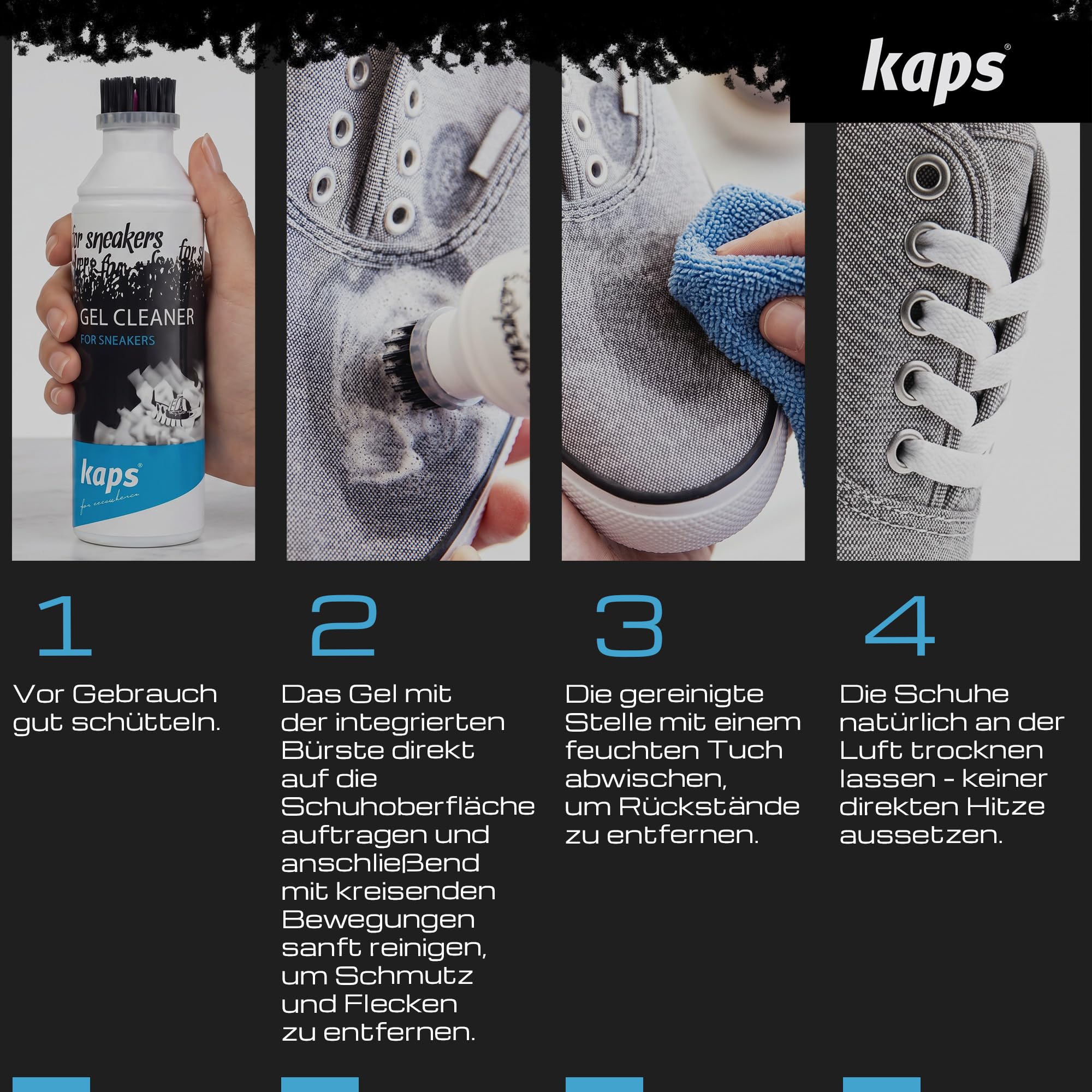 kaps-sneaker-reiniger-gel-100-ml-schuhreiniger-mit-b-rsten-applikator image 5