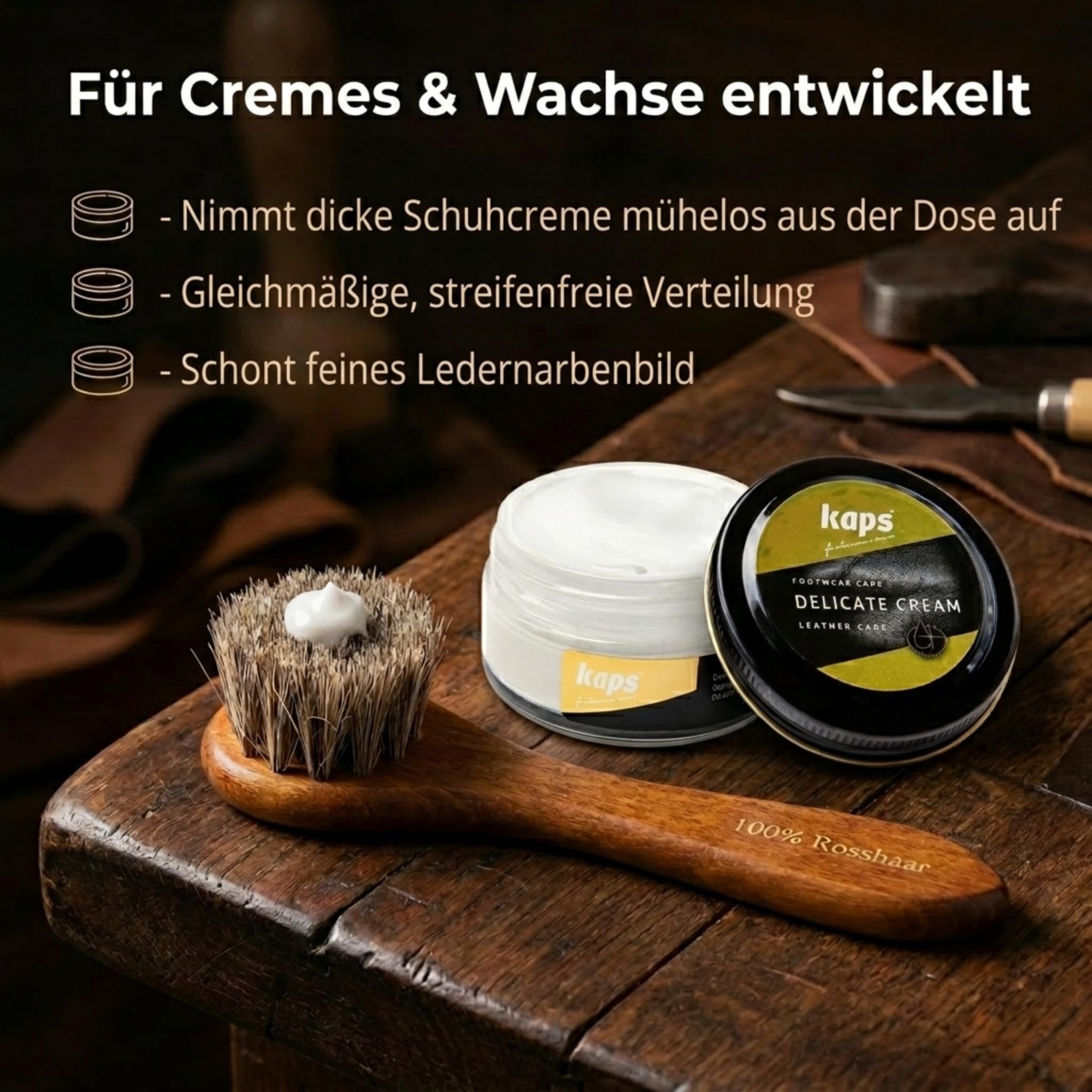 kaps-auftragsb-rste-f-r-schuhcreme-pinselb-rste-mit-starken-borsten-f-r-leder image 5