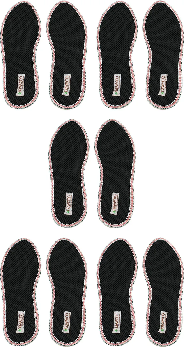 nawemo-zimtsohlen-3d-einlegesohlen-5er-pack-schwarz-37-eu image 1