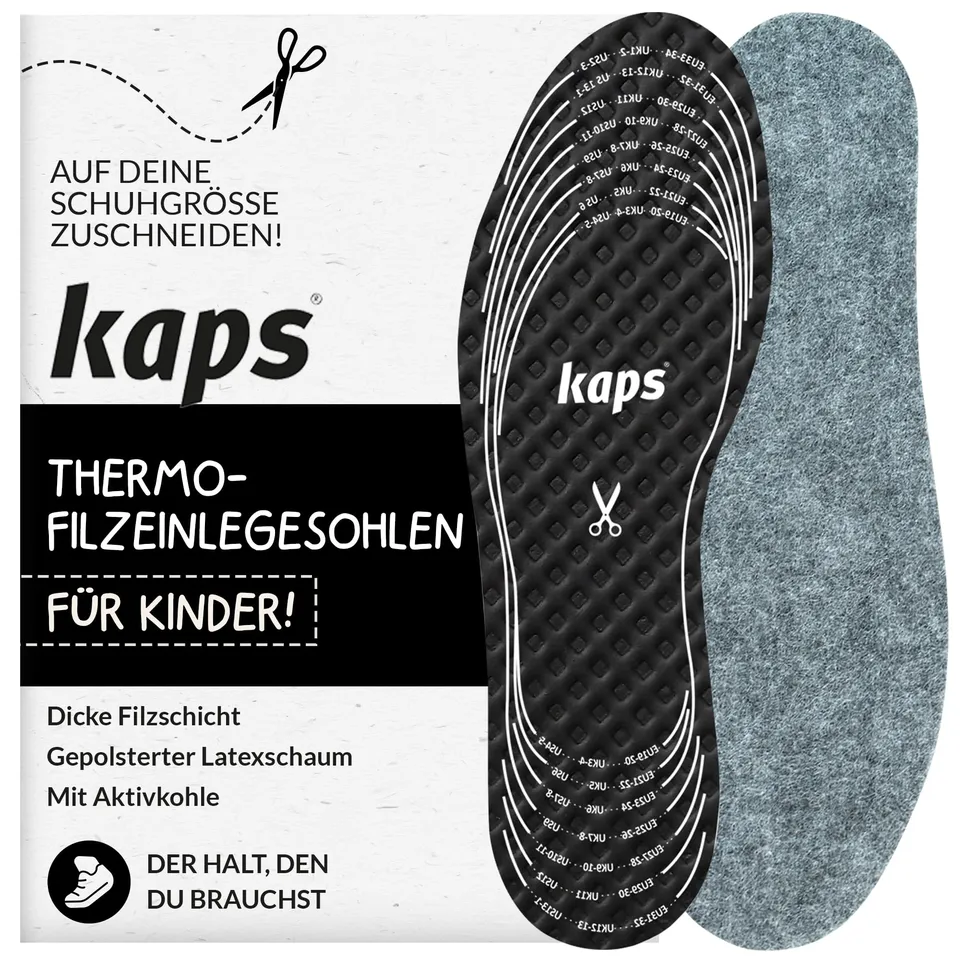 kaps-farmer-kids-winter-einlegesohlen-filz-zum-zuschneiden-bis-gr-35 image 1