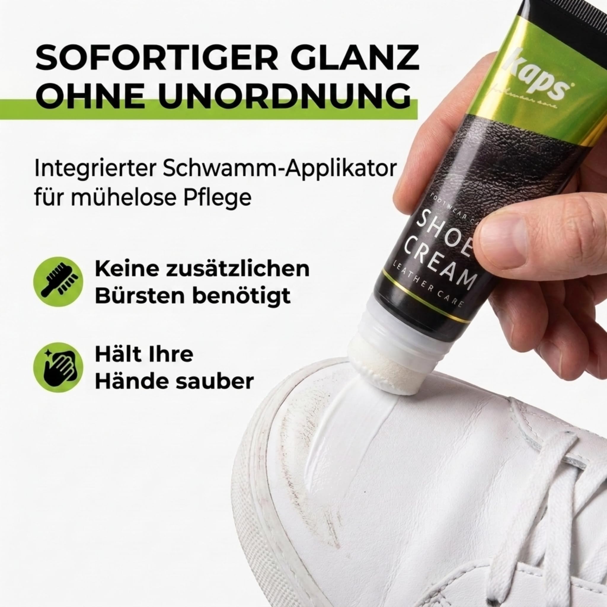 kaps-schuh-creme-f-r-leder-und-synthetische-materialien-intensive-pflege-und-imp image 3