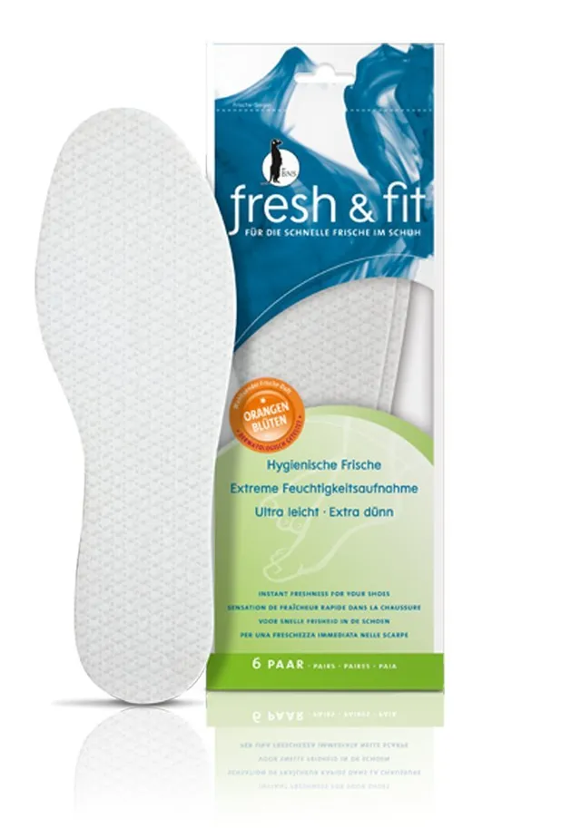 bergal-concept-fresh-fit-frischesohle-orangenbl-te-gr-39-40-inkl-einlagenbeutel image 1