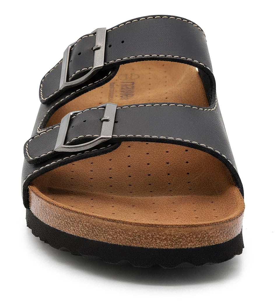 nawemo-zimtlatschen-leder-fu-bett-zimt-sandalen-schwarz image 4