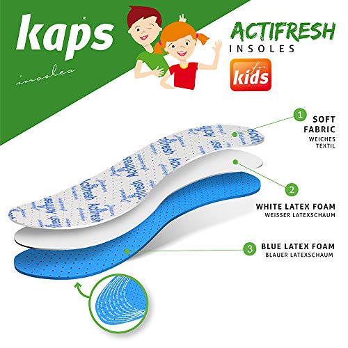 kaps-actifresh-kinder-einlegesohle-zuschneidbare-latexschaum-sohle-eu-19-35 image 8