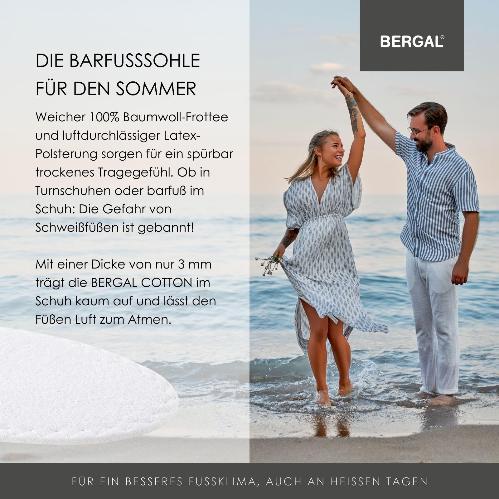 bergal-cotton-barfu-sohlen-aus-baumwoll-frottee-1-paar-gr-39 image 4