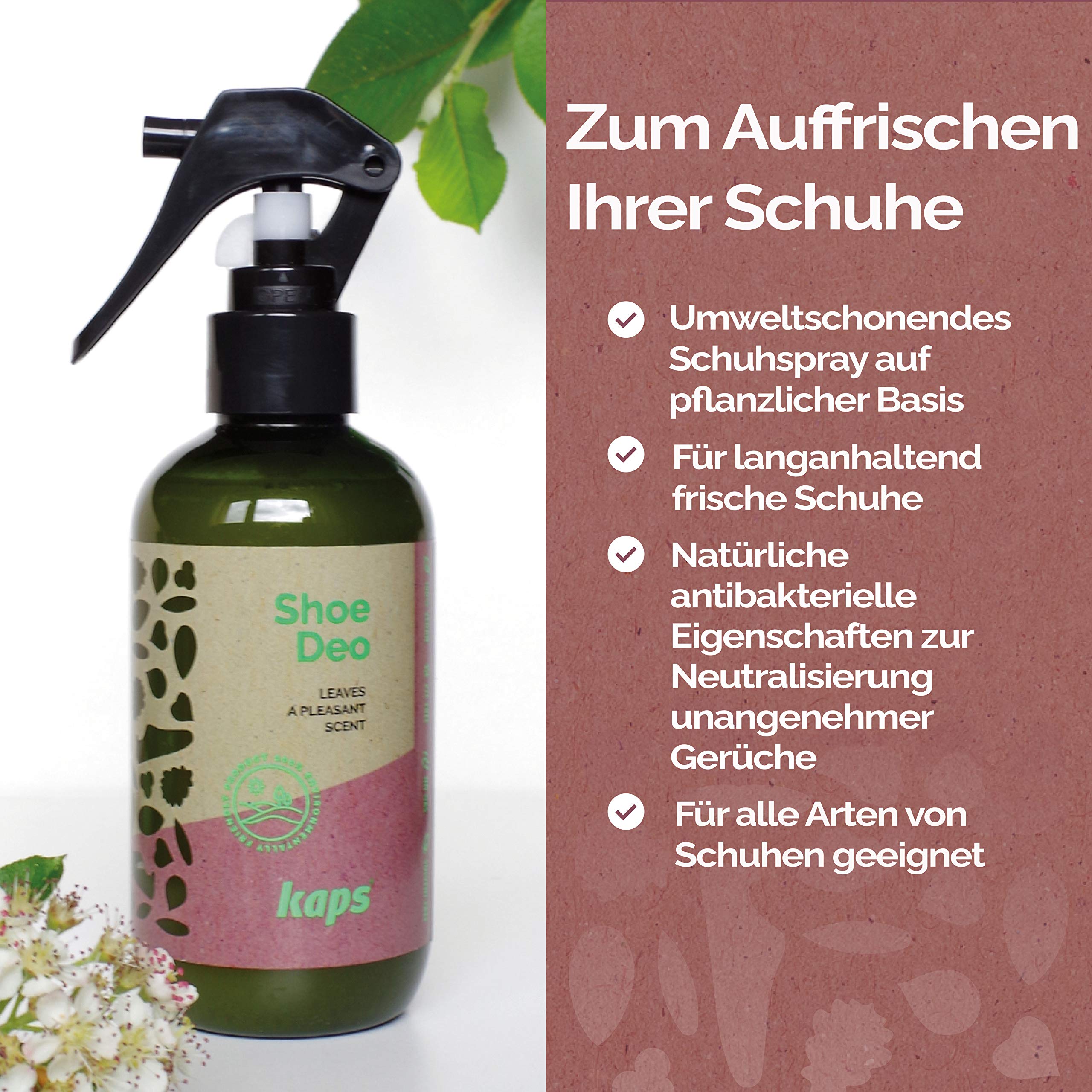 kaps-shoe-deo-spray-200-ml-pflanzliches-schuhdeo-f-r-sneaker-sportschuhe image 3