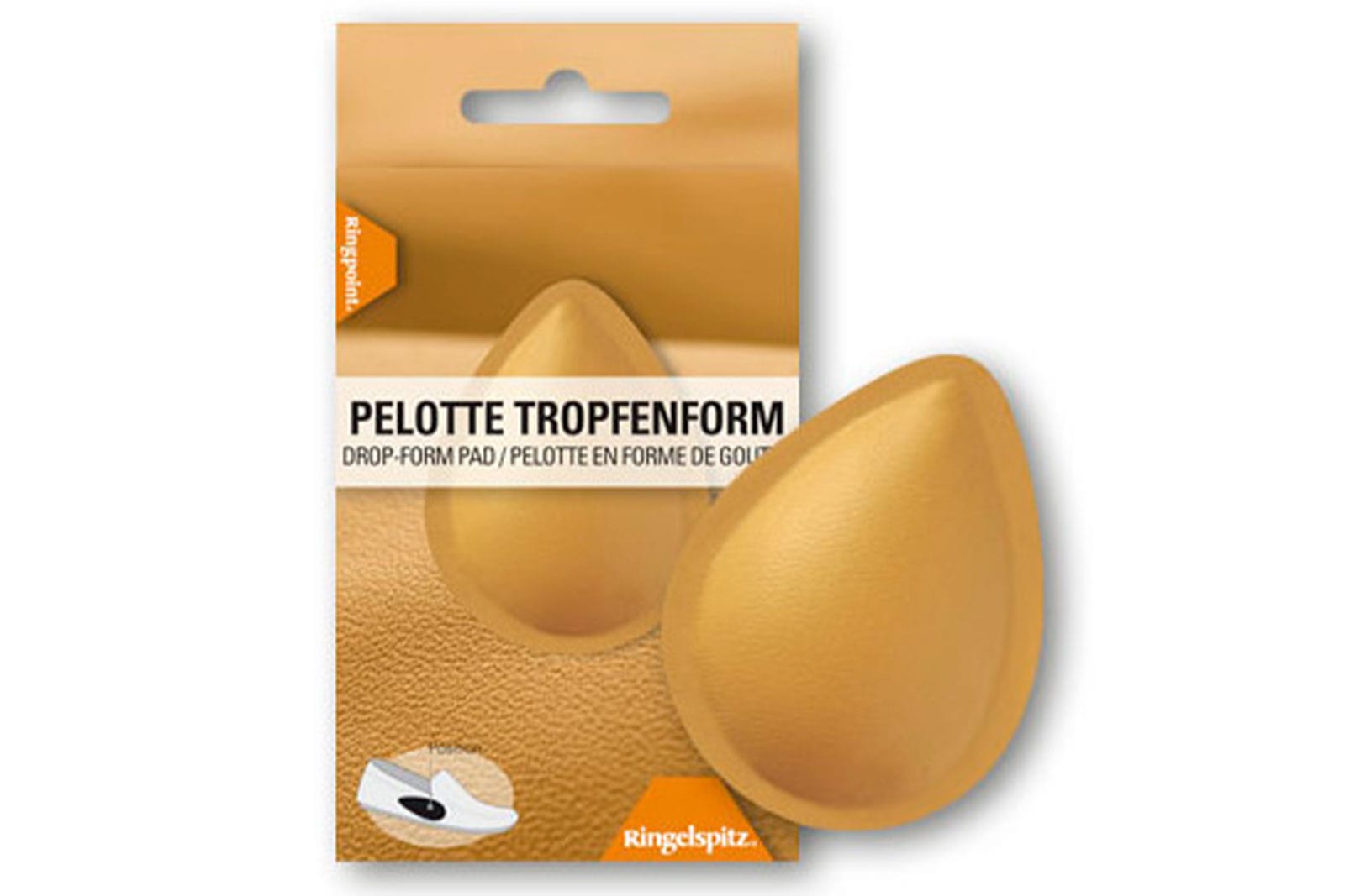 ringelspitz-pelotte-tropfenform-mittelfu-st-tze-selbstklebend-gr-1-4 image 2