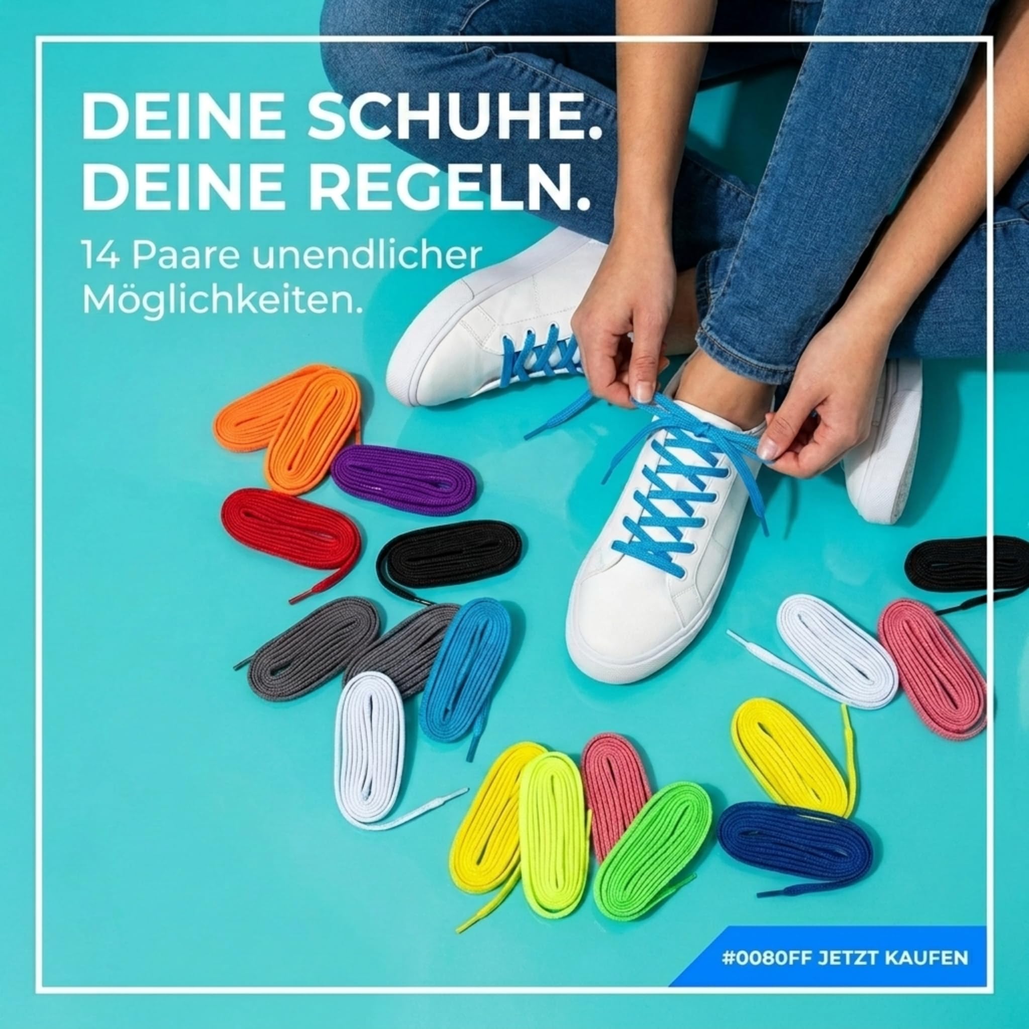 kaps-schn-rsenkel-set-14-paar-flach-neon-f-r-sneaker-und-sport image 5