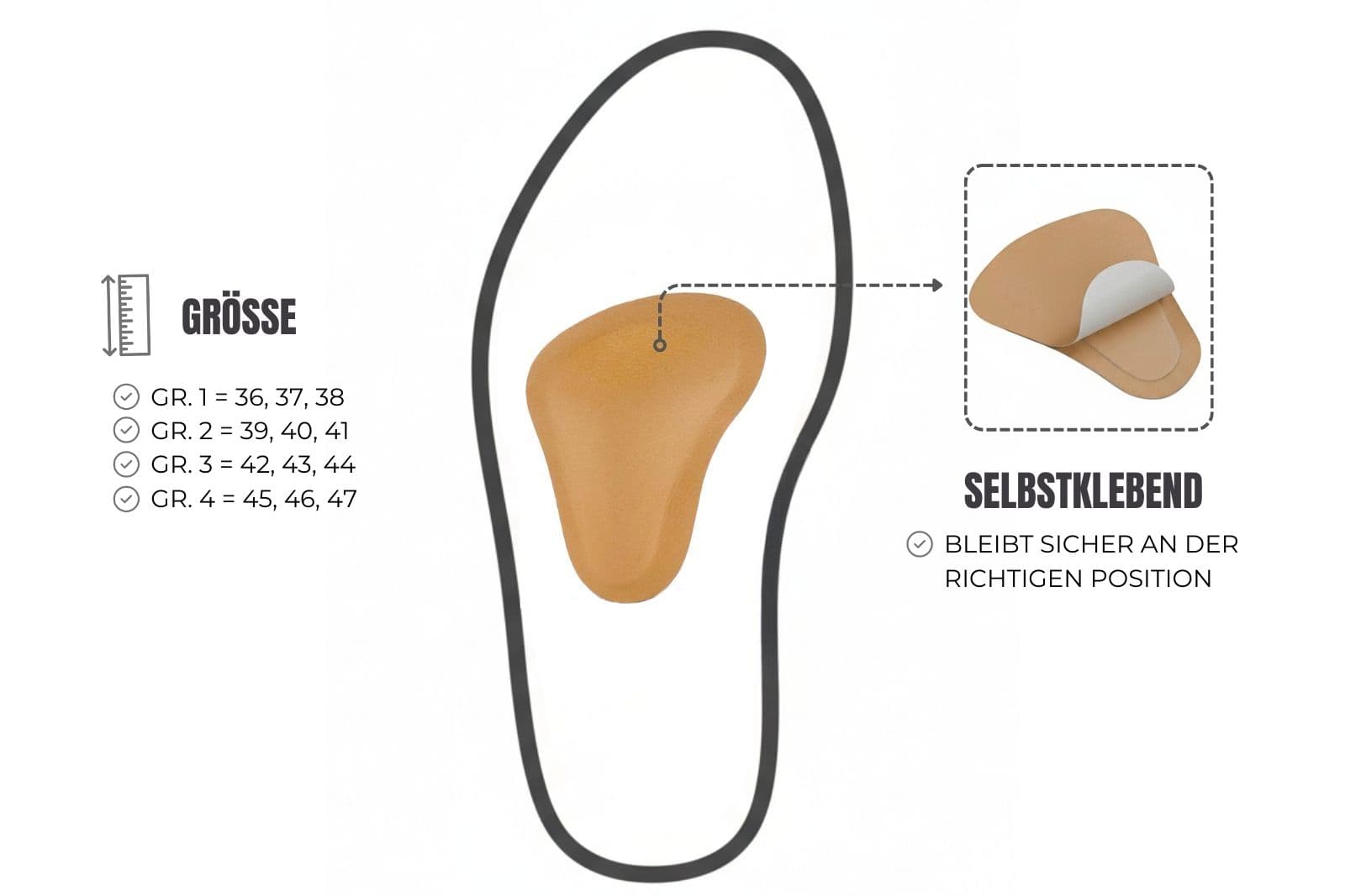 ringelspitz-selbstklebende-pelotte-t-form-mittelfu-st-tze-gr-1-4 image 4