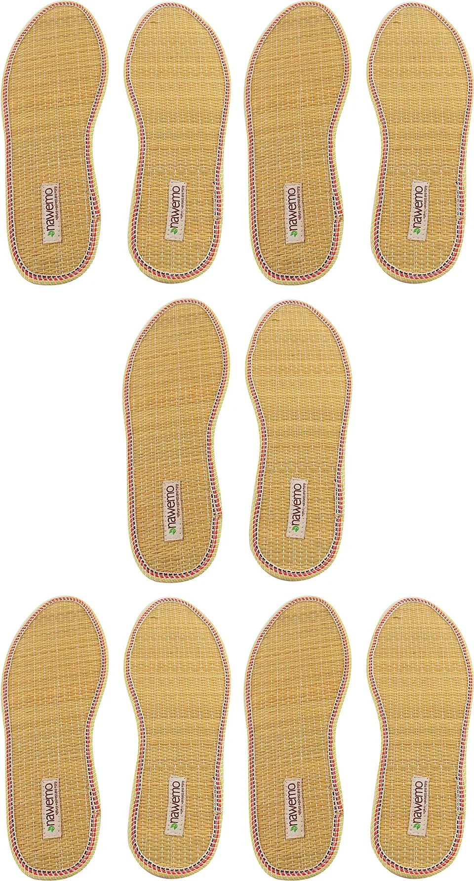 nawemo-zimtsohlen-binse-5er-pack-gr-38-eu-gegen-fu-geruch image 1