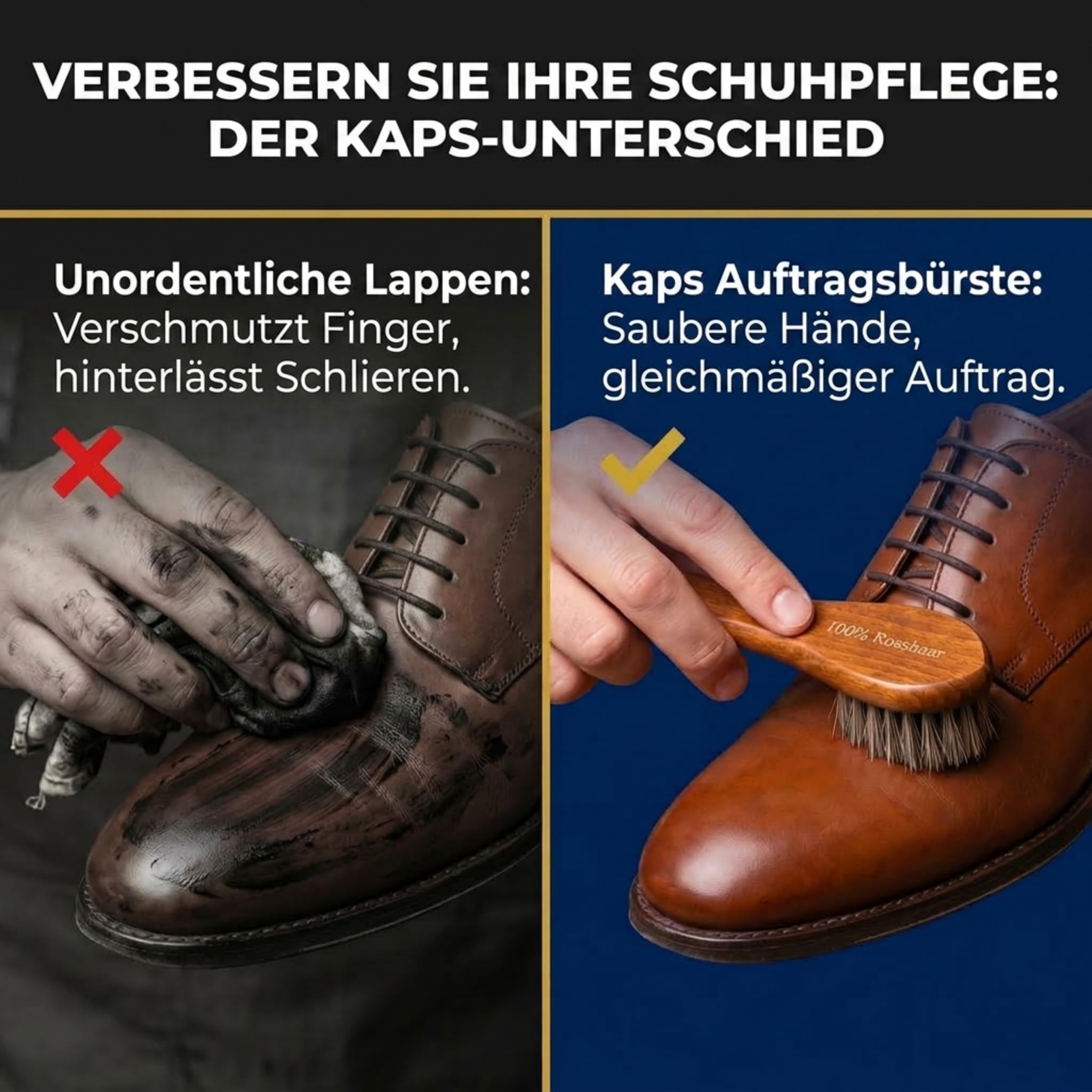 kaps-auftragsb-rste-f-r-schuhcreme-pinselb-rste-mit-starken-borsten-f-r-leder image 2